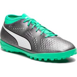 Buty PUMA - One 4 Il Syn Tt 104934 01 Col Shift/Green/White/Black. Szare buty sportowe męskie Puma, z tworzywa sztucznego, bez zapięcia, do piłki nożnej. W wyprzedaży za 169,00 zł.