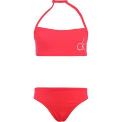 Stroje dwuczęściowe dziewczęce: Calvin Klein Swimwear BANDEAU SET Bikini diva pink