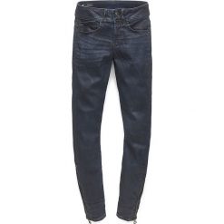 Dżinsy "Ankle" - Skinny fit - w kolorze granatowym. Niebieskie rurki damskie G-Star, l, w paski. W wyprzedaży za 335,95 zł.
