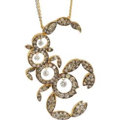 Naszyjniki damskie: Zjawiskowy Naszyjnik – , Brylant 2,52ct