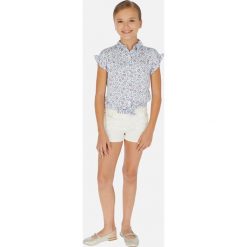 Mayoral - Szorty dziecięce 128-167 cm. Zielone spodenki dziewczęce Mayoral, w paski, z elastanu. Za 104,90 zł.