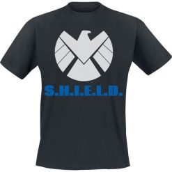 Agents of S.H.I.E.L.D. Logo T-Shirt czarny. Czarne t-shirty męskie z nadrukiem marki Caliban, s. Za 54,90 zł.