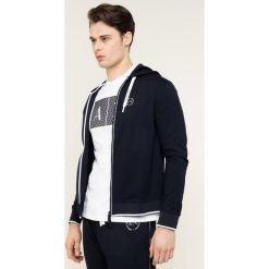 Bluza Armani Exchange 8NZM74 Z9N1Z 1510. Niebieskie bluzy męskie Armani Exchange, s, bez wzorów, bez kołnierzyka, bez rękawów, bez kaptura. W wyprzedaży za 349,00 zł.