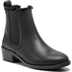 Sztyblety EMU AUSTRALIA - Ellin Metallic W11999 Black. Czarne kozaki damskie EMU Australia, z wełny, bez obcasa, na obcasie, bez zapięcia. W wyprzedaży za 459,00 zł.