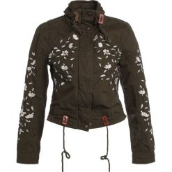 Bomberki damskie: khujo KEREE EMBROIDERY Kurtka wiosenna military green