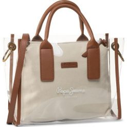 Torebka PEPE JEANS - Iana Handbag 1 PL031139 Mousse 808. Białe torebki klasyczne damskie Pepe Jeans, bez wzorów, z jeansu, klasyczne, bez dodatków. Za 199,00 zł.