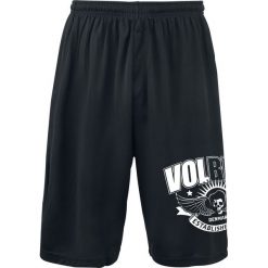 Volbeat Skullwing Ribbon Krótkie spodenki czarny. Czarne spodenki i szorty męskie marki Volbeat. Za 79,90 zł.