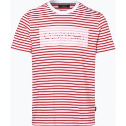 Calvin Klein - T-shirt męski – Jaksat, czerwony. Czerwone t-shirty męskie marki Calvin Klein, m, w paski, z bawełny. Za 279,95 zł.