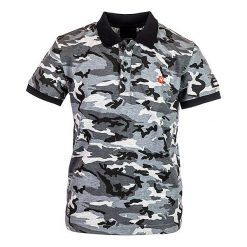 T-shirty chłopięce: Koszulka polo w kolorze czarno-białym
