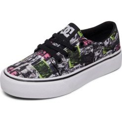 DC tenisówki chłopięce Trase Tx Se 37 czarne. Czarne buty chłopięce sportowe DC, z tkaniny, bez zapięcia. W wyprzedaży za 189,00 zł.