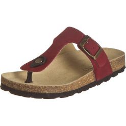 Buty dziecięce: Skórzane japonki w kolorze czerwonym