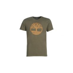 T-shirty z krótkim rękawem Timberland SS CARRY. Zielone t-shirty męskie Timberland, s, bez wzorów, bez kołnierzyka, krótkie. Za 129,00 zł.