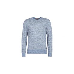 Bluzy Scotch Soda AMS BLAUW INDIGO SWEAT WITH ALLOVER PRINTS. Szare bluzy męskie Scotch & Soda, s, bez wzorów, bez kołnierzyka, bez rękawów, bez kaptura. Za 279,30 zł.