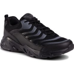 Sneakersy SPRANDI - MP40-9614Z Black. Czarne sneakersy męskie Sprandi, na co dzień, bez wzorów, ze skóry ekologicznej, eleganckie, bez zapięcia. Za 119,99 zł.