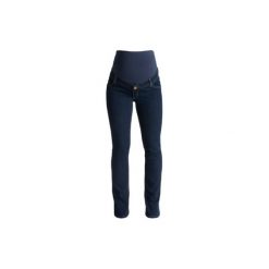 Noppies Spodnie dla kobiet w ciąży jeans TAMAR dark wash - niebieski. Niebieskie spodnie ciążowe marki Noppies, moda ciążowa. Za 220,74 zł.
