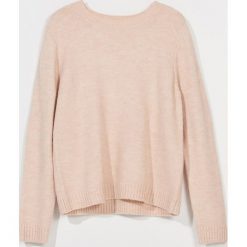 Gładki sweter basic - Różowy. Różowe swetry damskie Mohito, s, bez wzorów, bez rękawów, bez kaptura. Za 89,99 zł.