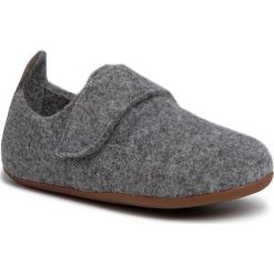 Kapcie BUNDGAARD - Ninka BG601034 Grey. Szare sandały chłopięce Bundgaard, z wełny, bez zapięcia. W wyprzedaży za 159,00 zł.