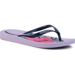 Japonki IPANEMA - Anat Temas IX Fem 82761 Lilac/Blue/Pink 23311. Niebieskie klapki damskie Ipanema, bez wzorów, z tworzywa sztucznego, bez obcasa. Za 59,99 zł.