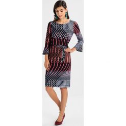 Expresso Sukienka z dżerseju multi colour. Czarne sukienki damskie marki Expresso, xs, bez wzorów, z elastanu, bez kołnierzyka, bez rękawów. W wyprzedaży za 367,20 zł.