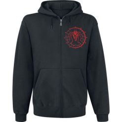 Bejsbolówki męskie: Killswitch Engage Alive Or Just Breathing 15th Anniversary Bluza z kapturem rozpinana czarny