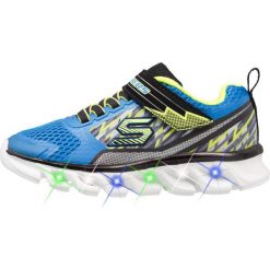 Skechers HYPNOFLASH Tenisówki i Trampki blue/black/lime. Zielone trampki męskie Skechers, z tworzywa sztucznego. Za 219,00 zł.