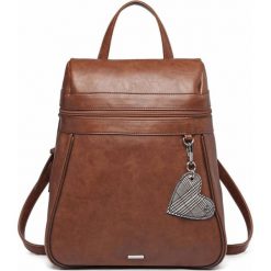 Tamaris plecak damski Nelli Backpack 3147192 brązowy. Pomarańczowe plecaki damskie Tamaris, bez wzorów, ze skóry, eleganckie. Za 279,00 zł.