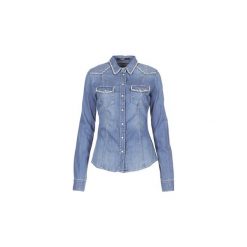 Koszule Guess LALIMA. Niebieskie koszule wiązane damskie Guess, l. Za 439,00 zł.