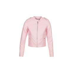 Kurtki skórzane Vero Moda VMALICE. Różowe kurtki damskie marki Vero Moda, s, bez wzorów, bez kaptura. Za 143,20 zł.