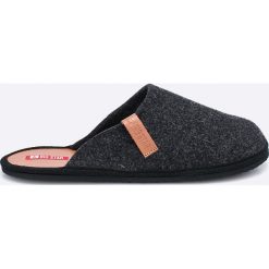 Big Star - Kapcie. Czarne kapcie męskie BIG STAR, ze skóry. Za 59,90 zł.