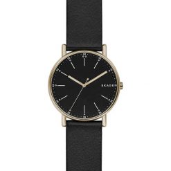 Zegarek SKAGEN - Signatur SKW6401 Black/Nude. Czarne zegarki męskie Skagen. Za 669,00 zł.