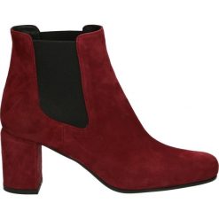 Botki - LUSE2 VEL RUB. Brązowe botki damskie zamszowe marki Venezia. Za 499,00 zł.