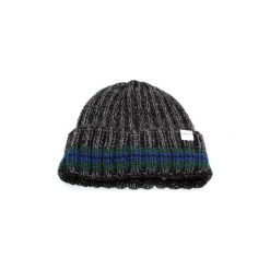 Czapki Woolrich WYACC0193 STRIPED BEANIE. Czarne czapki damskie Woolrich, bez wzorów. Za 98,66 zł.