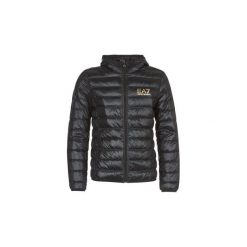 Kurtki pikowane Emporio Armani EA7 TRAIN CORE ID M DOWN LIGHT. Czarne kurtki męskie marki Emporio Armani EA7, xxl, bez wzorów, bez kaptura. Za 749,00 zł.