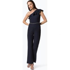 Esprit Collection - Kombinezon damski, niebieski. Niebieskie kombinezony damskie marki Esprit Collection, bez wzorów, bez kołnierzyka, bez rękawów. Za 449,95 zł.
