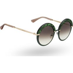 Zielone okulary przeciwsłoneczne. Zielone okulary przeciwsłoneczne damskie Jimmy Choo, eleganckie. Za 1799,00 zł.