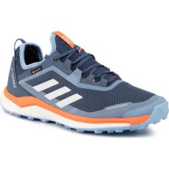 Buty adidas - Terrex Agravic Flow Gtx W GORE-TEX EF9619 Tecink/Globlu/Hireco. Niebieskie buty sportowe damskie Adidas, bez wzorów, z tworzywa sztucznego, sportowe, do biegania, adidas terrex, gore-tex. W wyprzedaży za 449,00 zł.
