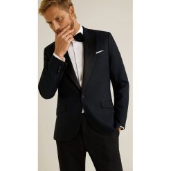 Mango Man - Marynarka Bush. Niebieskie garnitury męskie marki Mango Man, z poliesteru, eleganckie. W wyprzedaży za 174,90 zł.