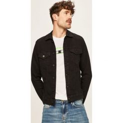 Only & Sons - Kurtka jeansowa. Czarne płaszcze męskie Only & Sons, xl, bez wzorów, z elastanu, długie, bez kaptura. W wyprzedaży za 129,90 zł.