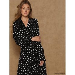 Sukienka RUTH. Brązowe sukienki damskie Pakamera, bez wzorów, bez kołnierzyka, bez rękawów, midi. Za 690,00 zł.