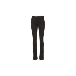 Jeansy slim fit Acquaverde TWIGGY. Czarne jeansy damskie Acquaverde, bez wzorów, z jeansu. W wyprzedaży za 423,20 zł.