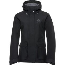 Kurtka funkcyjna w kolorze czarnym. Czarne kurtki sportowe damskie Odlo Women, s, z haftami, bez kaptura. W wyprzedaży za 429,95 zł.