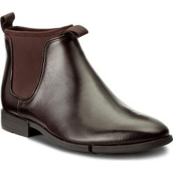Sztyblety CLARKS - Daulton Up 261268807 Dark Brown Leather. Pomarańczowe sztyblety męskie marki Clarks, ze skóry. W wyprzedaży za 309,00 zł.