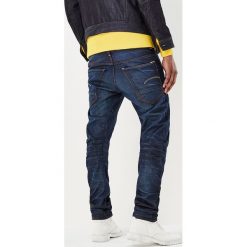 G-Star Raw - Jeansy. Niebieskie jeansy męskie G-Star RAW, bez wzorów, retro. W wyprzedaży za 359,90 zł.