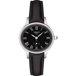 RABAT ZEGAREK TISSOT BELLA ORA PICCOLA T103.110.17.053.00. Czarne zegarki damskie marki TISSOT, ze stali. W wyprzedaży za 1080,00 zł.