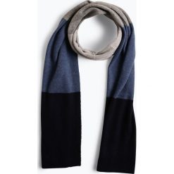 Marie Lund - Damski szalik z czystego kaszmiru, niebieski. Niebieskie szaliki damskie marki Marie Lund, z kaszmiru. Za 299,95 zł.