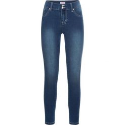 Boyfriendy damskie: Dżinsy „Powerstretch” 7/8 SLIM bonprix ciemnoniebieski