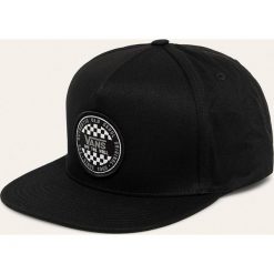 Vans - Czapka. Czarne czapki męskie Vans, bez wzorów, z bawełny. W wyprzedaży za 99,90 zł.