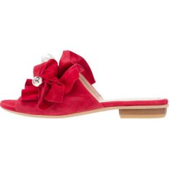 Chodaki damskie: Donna Carolina Klapki rosso