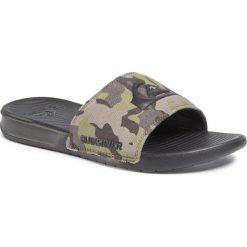 Klapki QUIKSILVER - AQYL100956 Xgck. Zielone klapki męskie Quiksilver, bez wzorów, z tworzywa sztucznego. Za 119,00 zł.