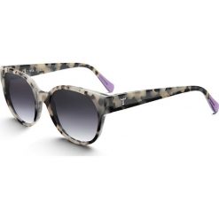 Okulary przeciwsłoneczne damskie: Okulary przeciwsłoneczne „Leopard Thelma” ze wzorem